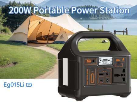200W Portable Power Station LiFePO4 Modified Sine Wave (153.6Wh)