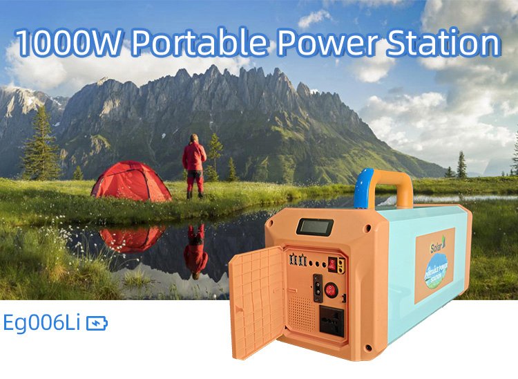 Wholesale 1000W Portable Power Station LiFePO4 Pure Sine Wave Solar Generator (1280Wh)